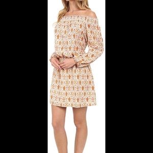 Sanctuary Elle Boho Off the Shoulder Dress